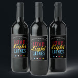 Etiqueta Para Botella De Vino Zoom Hanukkah Fiesta Love Light Latkes Funny Cita<br><div class="desc">¿Llevando a cabo un fiesta de ZOOM Hanukkah/Chanukah este año? ¡Que todos se metan en el espíritu de la fiesta con estas etiquetas de personalizado! Este diseño de Cita divertida de Hanukkah Black Latkes iluminará a tu familia en persona a Fiesta Hanukkah y sobre todo si está en línea! Pide...</div>