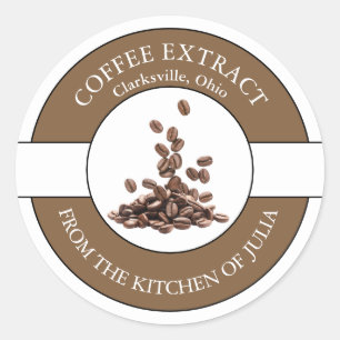 Etiqueta para café