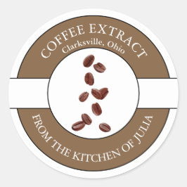 Etiqueta para café