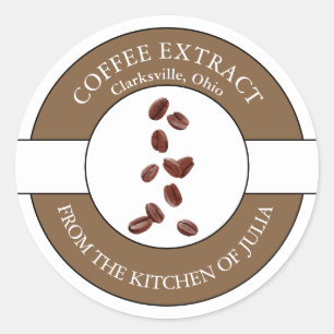 Etiqueta para café