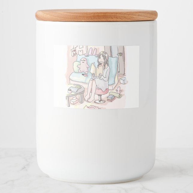 ETIQUETA PARA COMIDA さにれくじ (Anverso)