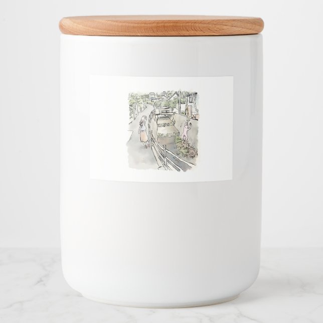 ETIQUETA PARA COMIDA されにくじ (Anverso)