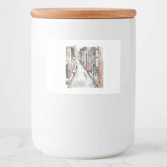 ETIQUETA PARA COMIDA されやいじ (Anverso)