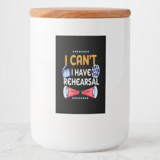 Etiqueta Para Comida Actor No Puedo Tener Ensayo