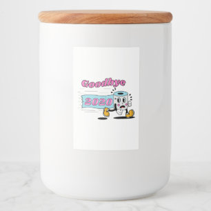 Etiqueta Para Comida Adiós 2020 - Finalmente terminó