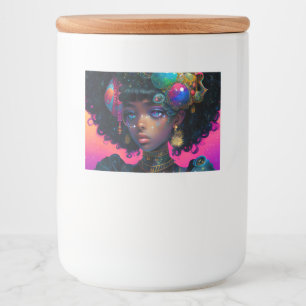 Etiqueta Para Comida Adorned Knight