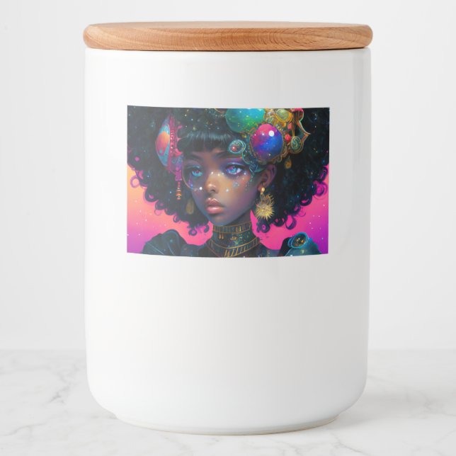 Etiqueta Para Comida Adorned Knight (Anverso)