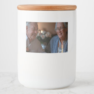 Etiqueta Para Comida Añadir Personalizar de fotos del aniversario