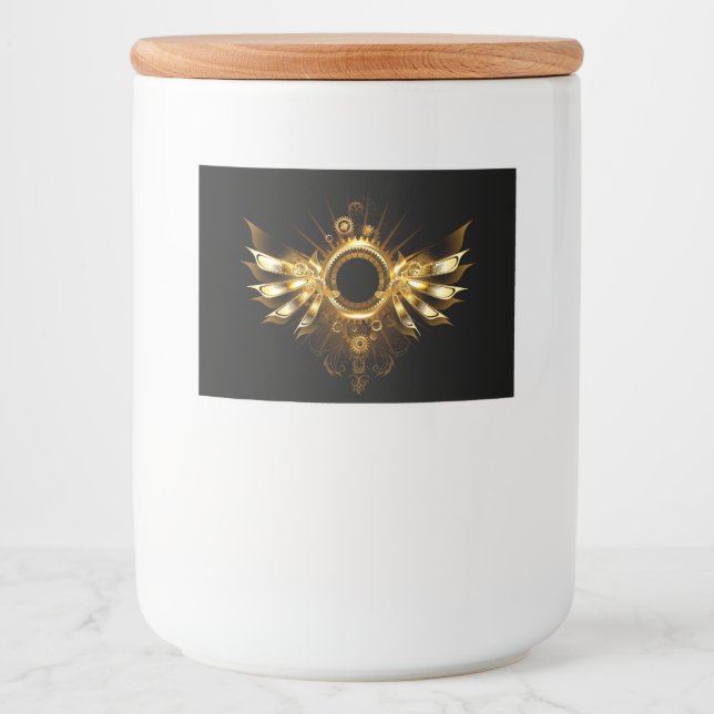 Etiqueta Para Comida Areas de vapor (Anverso)