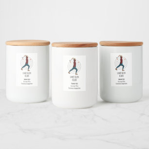 Etiqueta Para Comida Ax Throwing