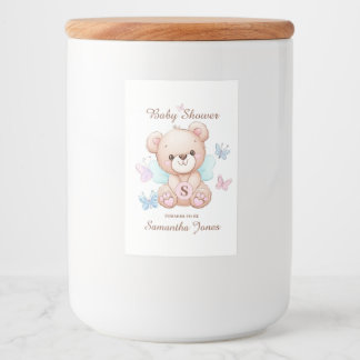 Etiqueta Para Comida Baby Shower personalizado