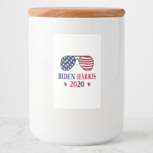 Etiqueta Para Comida Biden Harris 2020