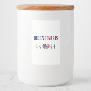 Etiqueta Para Comida Biden Harris 2020