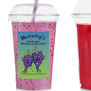 Etiqueta Para Comida Blackberry Boysenberry Pals Personalizado Pie y má