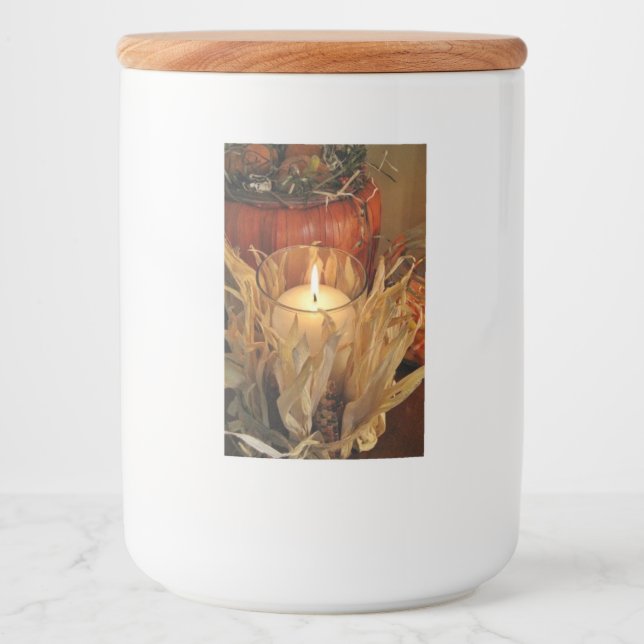 ETIQUETA PARA COMIDA ***BOUNTIFUL HARVEST & THANKSGIVING*** (Anverso)