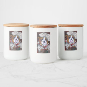 Etiqueta Para Comida Bulldog