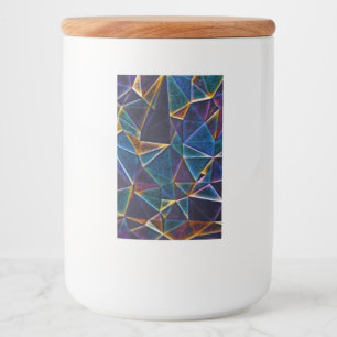 Etiqueta Para Comida Burbujas rotas