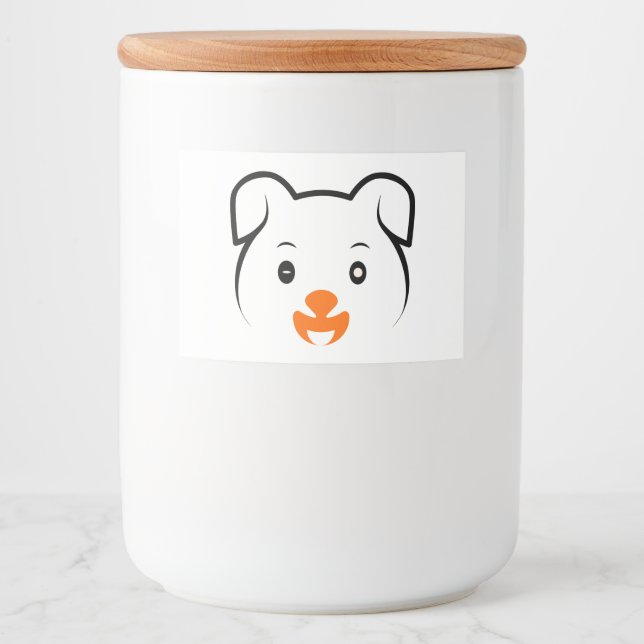 Etiqueta Para Comida Cachorro (Anverso)