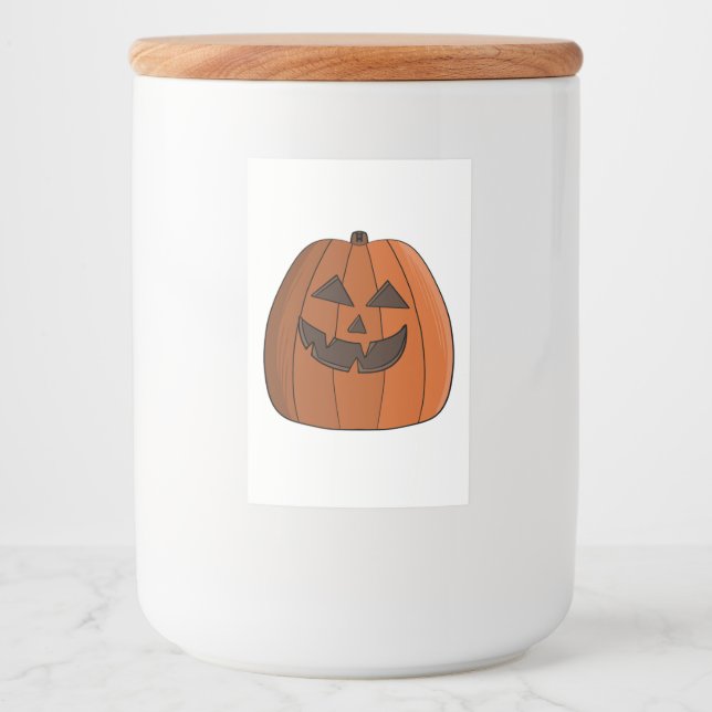 Etiqueta Para Comida Calabaza de Guay (Anverso)