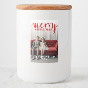 Etiqueta Para Comida Caligrafía de moras rojas - vertical Tipo blanco d