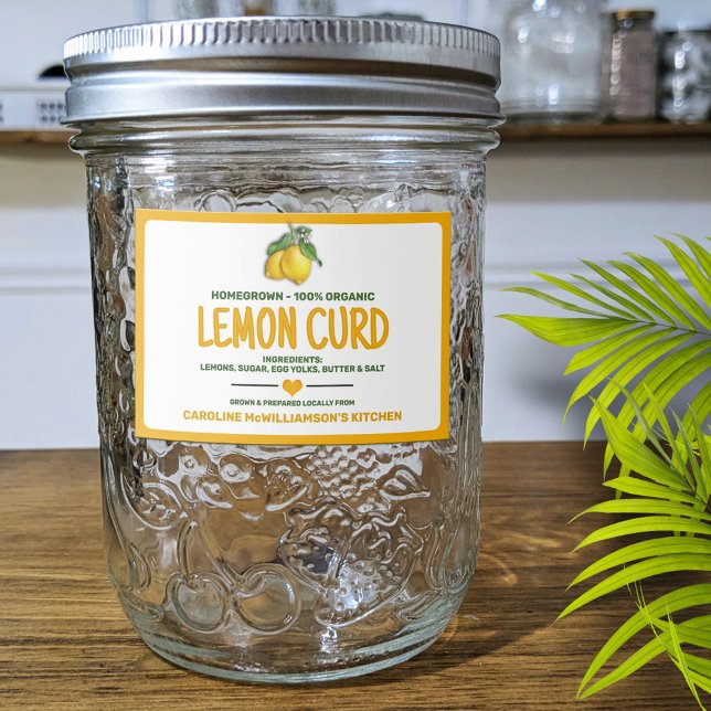 Etiqueta Para Comida Canned Lemon Food Label (Subido por el creador)