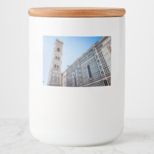 Etiqueta Para Comida Catedral de Florencia