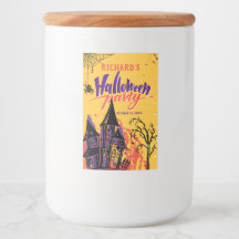 Colorida fiesta abstracta de Halloween