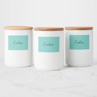 Etiqueta Para Comida Cookie Jar Labels