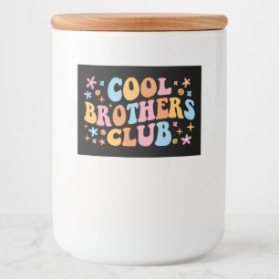 Etiqueta Para Comida Cool Brothers Club III