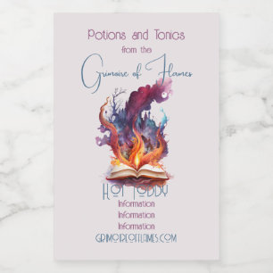 Etiqueta Para Comida Crea tu propio libro de bomberos