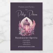 Crea tu propio linterna rosada y apoteado de Rosas