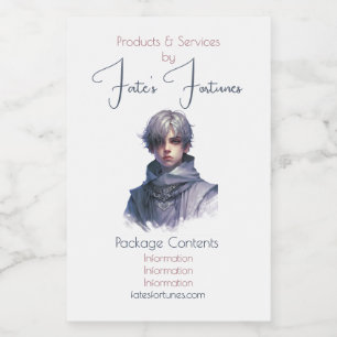 Etiqueta Para Comida Crea tu propio príncipe morado