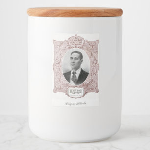 Etiqueta Para Comida Crispus Attucks: Mártir de la Revolución Americana