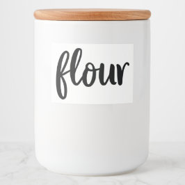 Etiqueta Para Comida Cubierta de cocina de cerámica blanca para el alma