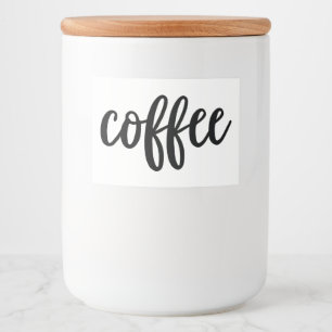 Etiqueta Para Comida Cubierta de cocina de cerámica blanca para el alma