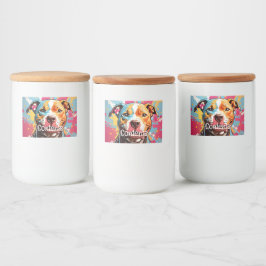 Etiqueta Para Comida Cumpleaños de Staffordshire