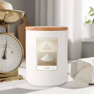 Etiqueta Para Comida Custom Jar Label Set Smart Organization for Spices