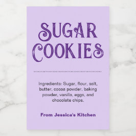 Etiqueta Para Comida Customize Homemade label HM001_27rdv2