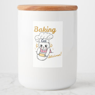 Etiqueta Para Comida Diseño bueno para hacer gatos -