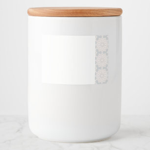 Etiqueta Para Comida Diseño de arte islámico elegante