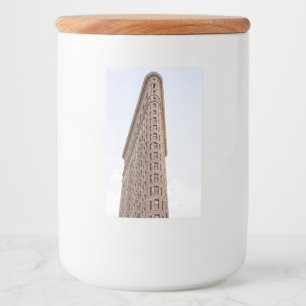 Etiqueta Para Comida Edificio Flatiron