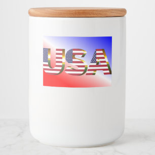 ETIQUETA PARA COMIDA EE.UU.