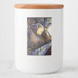 Etiqueta Para Comida El devastador destino de la vida