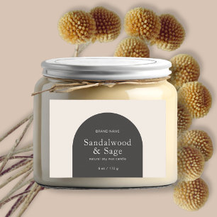 Etiqueta Para Comida Empaquetado moderno de productos minimalistas con 