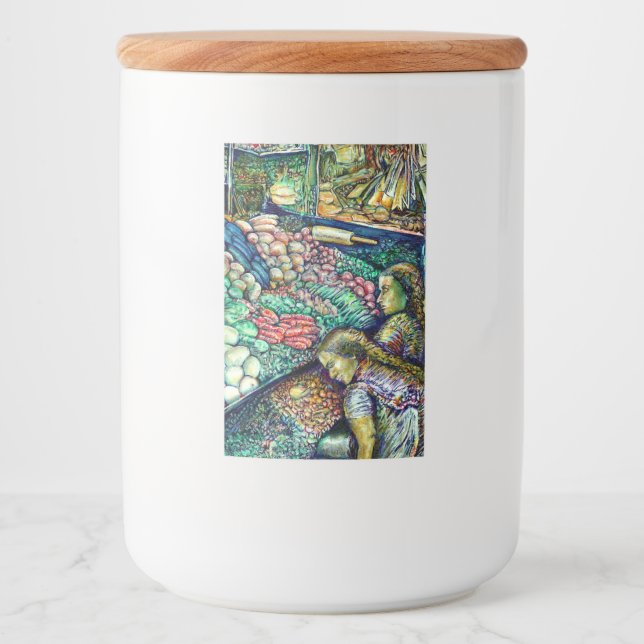 Etiqueta Para Comida Enceladus (Anverso)