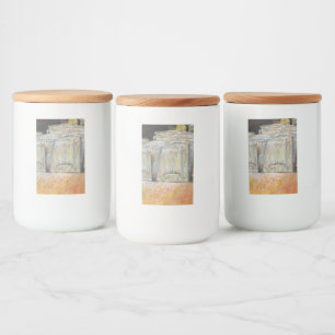 Etiqueta Para Comida Equivalente luminoso de emociones apasionadas