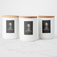 Etiqueta de Comida de Cocina Gótica Estética Oscur