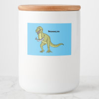 Funny T rex dinosaur ilustracion