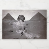 Gran Esfinge y las pirámides de Giza Necrópolis Eg