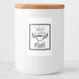 ETIQUETA PARA COMIDA HOLY GROUNDS COFFEE